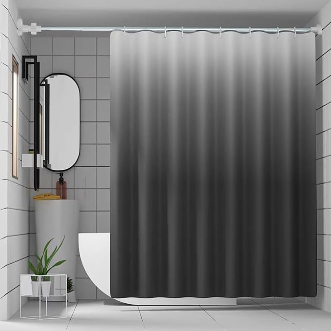 Shower Curtain Liner, 100% Waterproof Peva Shower Curtains with 3 Duty Heavy Bottom Magnets and 12 Rust Proof Grommets, 72x72 Weighted Shower Liner for Shower Stall, Bathtubs