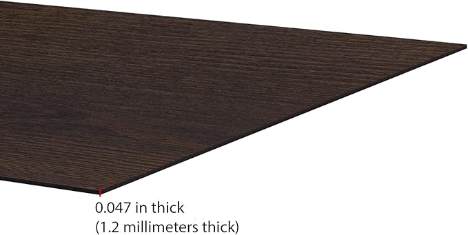 Vinyl Peel and Stick Floor Tile, Self-Adhesive Wood Plank, 10-Pack (15 Square Feet) - 6 Inch Width, 36 Inch Length, 1.2mm - Espresso - Easy DIY Nexus Planks for Any Room by Achim Home Decor
