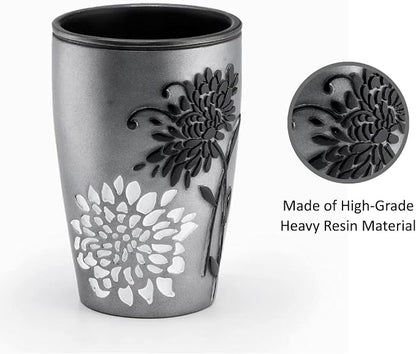 Popular Bath Tumbler, Erica Collection, Grey