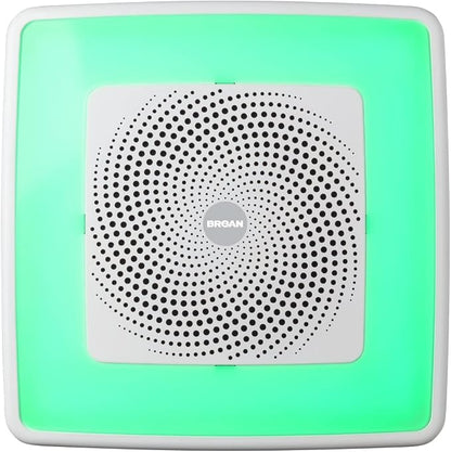 Broan-NuTone 110 CFM Bluetooth Speaker Bath Fan and 80 CFM CleanCover Bath Fan with Selectable CCT LED Light