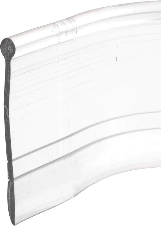 Prime-Line M 6184 Vinyl Shower Door Bottom Sweep, 37 In. x 1 In. Strip, Clear (Single Pack)