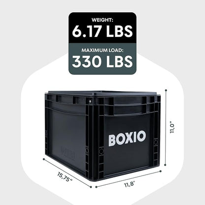 BOXIO Toilet - Portable Toilet, Camping Toilet, composting Toilet for car Camping, Boat or Camping. Mini Camping Toilet: 14,7" x 11,8" x 11,0" Made in Germany.