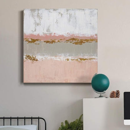 Renditions Gallery Sedona Sunrise Wall Art, Premium Gallery Wrapped Canvas Decor, Ready to Hang, 24 in H x 24 in W, Made in America Print