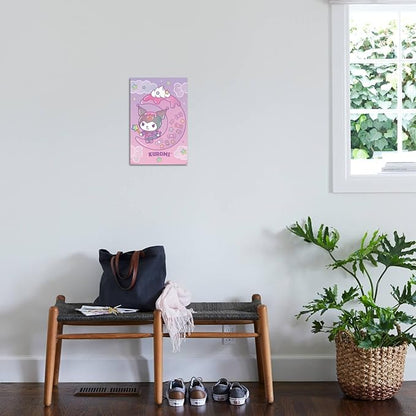 Hello Kitty and Friends: 24 Dreamland - Kuromi Wall Poster, 19L" x 13W", Premium Unframed Version