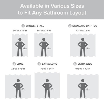 Madison Park Arbor Waffle Extra Wide Shower Curtain, 108 x 72, White Solid | Adds Privacy, Machine Washable, Farmhouse, OEKO-TEX Certified Bathroom Curtain, 3M Scotchgard Moisture Management