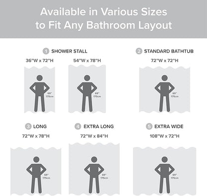 Madison Park Arbor Waffle Stall Shower Curtain, 36 x 72, White Solid | Adds Privacy, Machine Washable, Farmhouse, OEKO-TEX Certified Bathroom Curtain, 3M Scotchgard Moisture Management