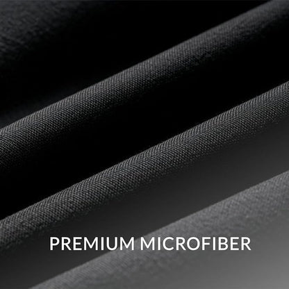 Felisa Ombre Black and White Shower Curtain Liner,Waterproof Fabric Shower Curtain with 3 Weighted Magnets, Odorless Cloth Lightweight Bathroom Curtain,Sturdy Rustproof Grommets,72 x 72