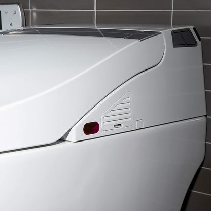 WOODBRIDGE B0960S Auto Flush, Auto Open & Auto Close, 1.28 GPF Single Flush Toilet with Intelligent Smart Seat and Wireless Remote Control, Chair Height