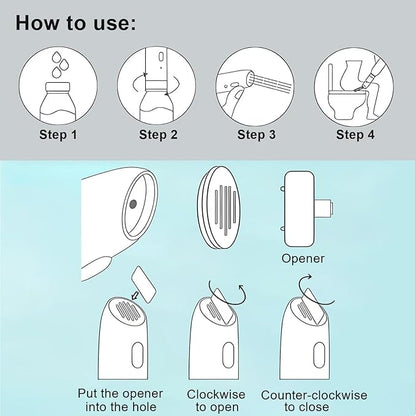 Portable Bidet | High Pressure Travel Bidets with Adapter | Rechargeable Portable Electric Bidets for Men & Women Cleaning | Portable Bidet for Travel