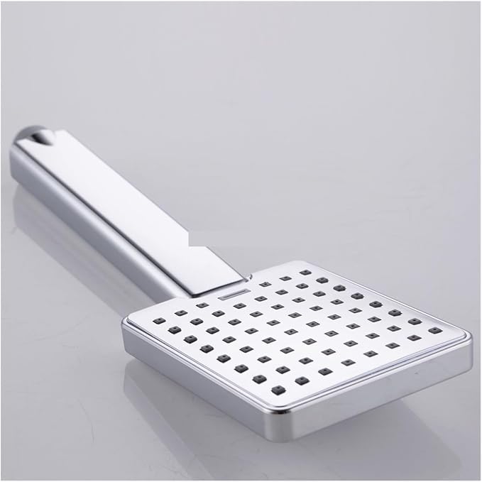 New Super Booster Water Saving Hand Held Rainfall Shower Head for Bathroom Accessories Showerhead Leisurely