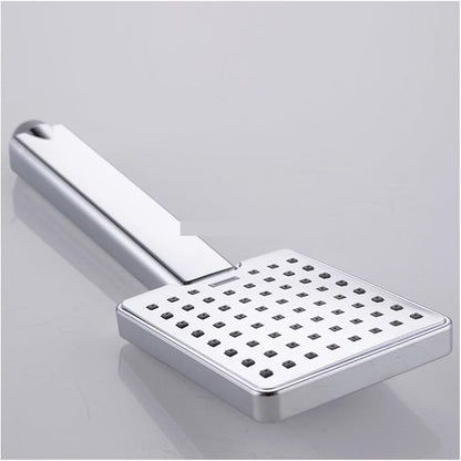 New Super Booster Water Saving Hand Held Rainfall Shower Head for Bathroom Accessories Showerhead Leisurely