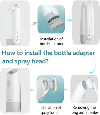 Insolife Portable Bidet | High Pressure Portable Bidets for Travel | Rechargeable Electric Portable Bidet for Women & Men | Travel Bidet