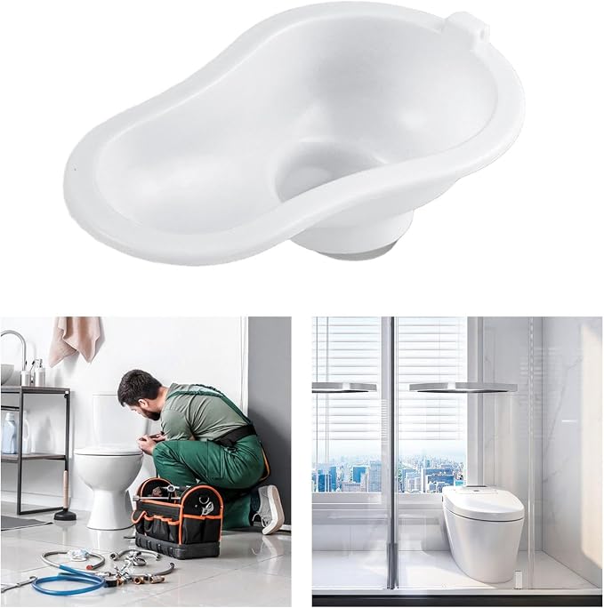 SM SunniMix Portable Toilet Squatting Toilet Emergency Toilet Temporary Toilet for Pp Build Quick Assembly Suitable for Adults Kids Men Women Outdoor