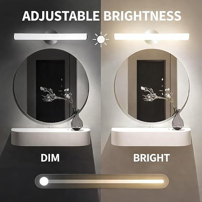 LED Bathroom Vanity Light, 16W 24inch Bathroom Lights Fixture,1600LM Led Vanity Lights Bar, 4000K Natural White Bath Wall Lighting Fixture Sconce Indoor, Vanity Light Fixtures Over Mirror