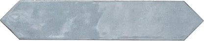 M S International Renzo Denim Glossy Ceramic Picket Wall Tile for Bathroom, Kitchen Backsplash, Accent Wall, and Shower - Sample