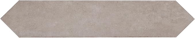 MSI Renzo Sterling 2.5 x 13 Glossy Ceramic Picket Wall Tile for Bathroom, Kitchen & Shower