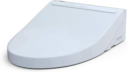 TOTO® WASHLET® C5 Electronic Bidet Toilet Seat with PREMIST and EWATER+ Wand Cleaning, Elongated, Cotton White - SW3084#01