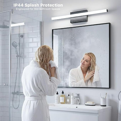 30Inch LED Bathroom Vanity Light Bar 5700K Dimmable Led Bathroom Light Over Mirror Modern Bath Wall Light Cool White ETL Certified 28W