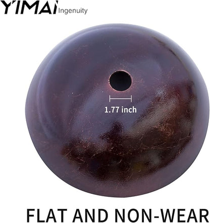 Bathroom Vessel Sink 16.5" Vessel Sinks Tempered Glass Brown Art Basin Round Bowl with Faucet Combo Brown,Countertop Bowl Sink for Lavatory Vanity Cabinet