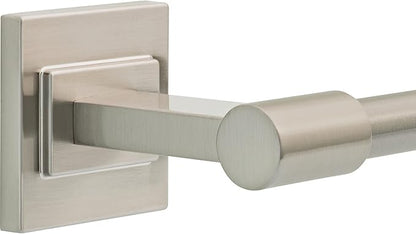 Delta Faucet McLaren (1-Pack) Toilet Paper Holder, SpotShield Brushed Nickel, Wall Mounted Euro Single Post Design MCL50-BN