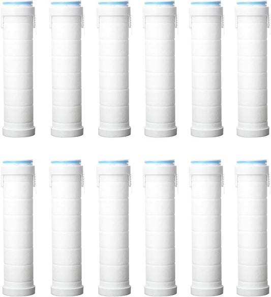 High Pressure Handheld Shower Head High Pressure Shower Heads- High Flow Even with Low Water Pressure - Hand Held Showerhead Set with 59″Replacement Hose/Bracket and Cotton Filters (White 2)