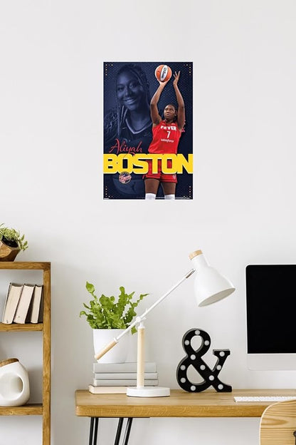 Trends International WNBA Indiana Fever - Aliyah Boston 25 Wall Poster, 22.4L x 14.7W, Premium Unframed Version