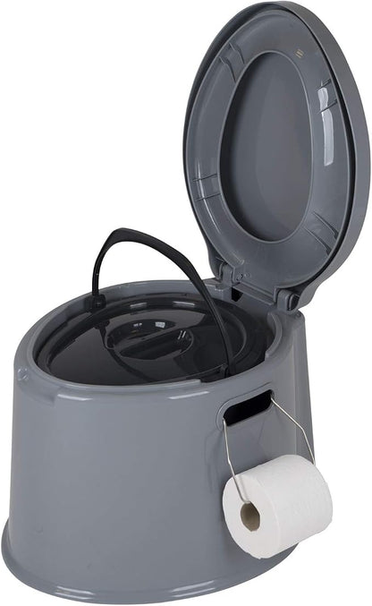 Bo-Camp - Portable Toilet - 7 liters - Grey