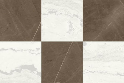 FloorPops x Chris Loves Julia Bonneville Bronze Peel and Stick Floor Tiles, FP6524