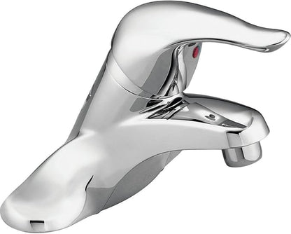 Moen L4601 Chateau 4-Inch Centerset Single Handle Low-Arc Bathroom Faucet without Drain Assembly, Chrome
