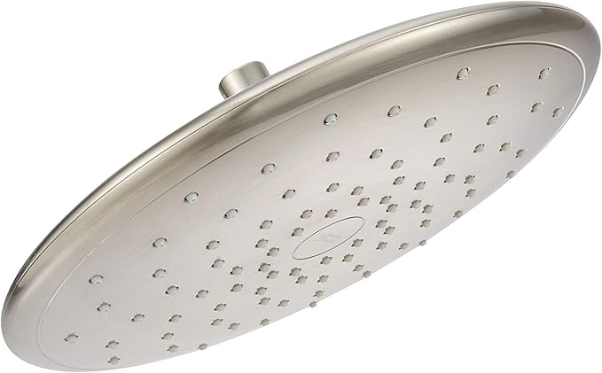 American Standard 9038001.295 Spectra Water Saving Rain Shower Head 11-inch 1.8 GPM, Brushed Nickel