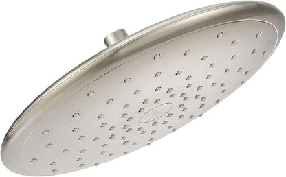 American Standard 9038001.295 Spectra Water Saving Rain Shower Head 11-inch 1.8 GPM, Brushed Nickel