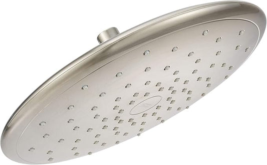 American Standard 9038001.295 Spectra Water Saving Rain Shower Head 11-inch 1.8 GPM, Brushed Nickel