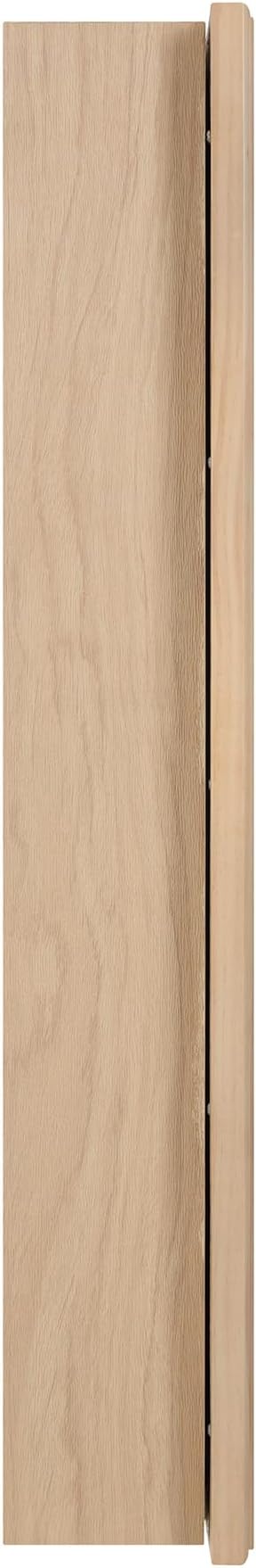 Design House Wyndham Tri-View Medicine Cabinet, 36", White Oak | Wall Mount, Transitional, Wood, Bath, 545103-WOA