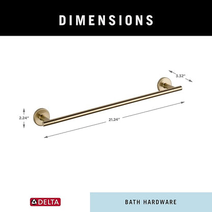 Delta 75918-CZ Trinsic 18 in. Towel Bar in Champagne Bronze