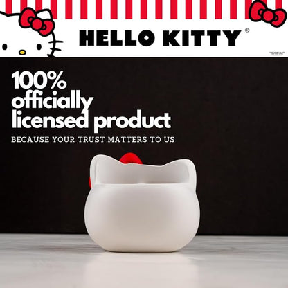 Hello Kitty Toothbrush Holder - Makeup Brushes/Pens Tumbler, (Officially Licensed Product) By Franco