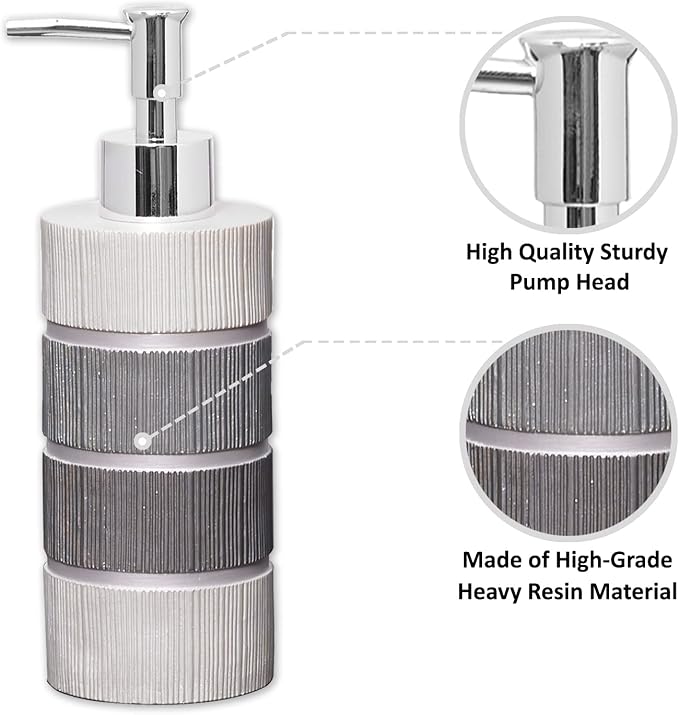 Popular Bath Modern LINE, Lotion Pump, Grey