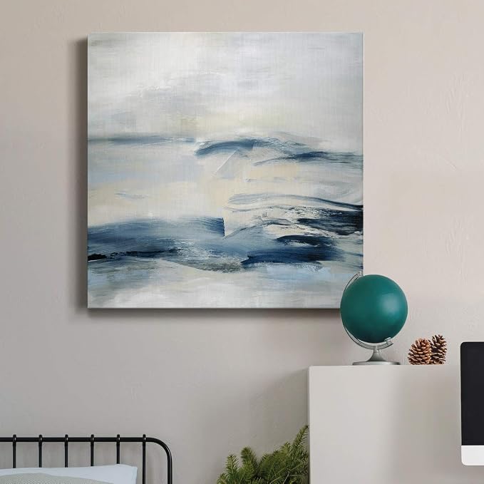 Renditions Gallery Adrift Wall Art, Premium Gallery Wrapped Canvas Decor, Ready to Hang, 24 in H x 24 in W, Made in America Print