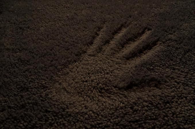 Garland Rug Traditional Nylon Washable Chocolate 2 Bath Rugs (17" X 24", 21" X 34") - Soft, Absorbent, And Stylish for Your Bathroom