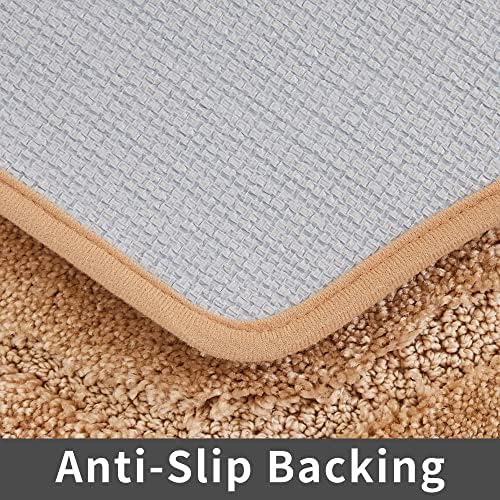 COSY HOMEER Non-Slip Bath Mat Extra Thick Absorbent Plush Washable