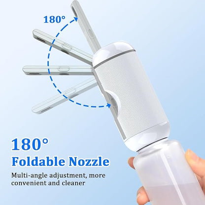 Portable Bidet for Travel, Rechargeable Waterproof Sprayer,White | Portable Rechargeable Waterproof Bidet Sprayer for Travel, High Pressure Handheld Bidet for Personal Hygiene Cleaning