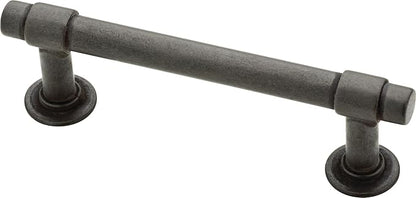 Franklin Brass Francisco (1-Pack) Cabinet Handles 3" Hole Center Pulls | Soft Iron Hardware for Kitchen Drawers, Dressers, Furniture P29520-SI-C