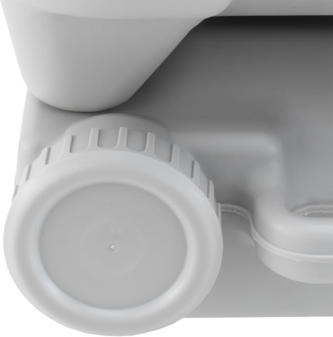Hengs Portable 2.5 Gallon Gray Toilet