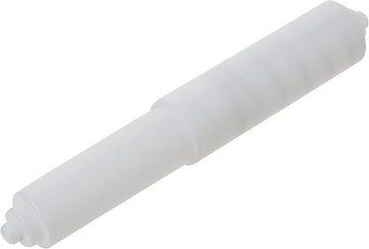 DANCO Spring-Loaded Toilet Tissue Holder Rod, White, 1-Set (88648), +