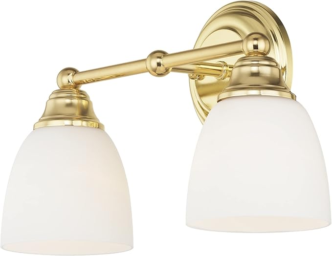 Livex Lighting 13662-05 Somerville 2-Light Bath Light, Chrome