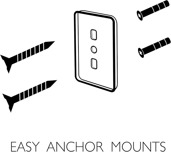 Design House 188672 Alta Bay 4-Piece Bathroom Hardware Accessory Kit Polished Chrome | Wall Mount, Transitional, Zinc, Hardware, 558635