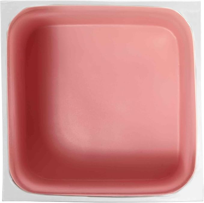 Izod - Wastebasket, Decorative Trash Can, Resin Home Accessories, Guest Bathroom, Dorm Room Essentials (Marina Collection, Pink)
