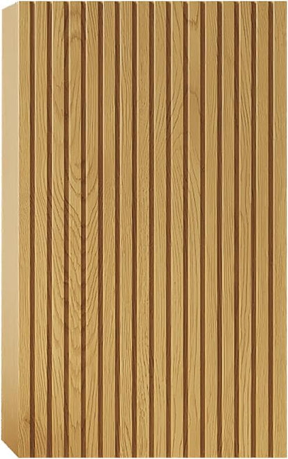 KEIKI Bathroom Wall Cabinet with Soft-Close Doors, Golden Oak | Premium Wood Medicine Cabinet, Floating Storage Cabinet for Bathroom Kitchen Laundry Room