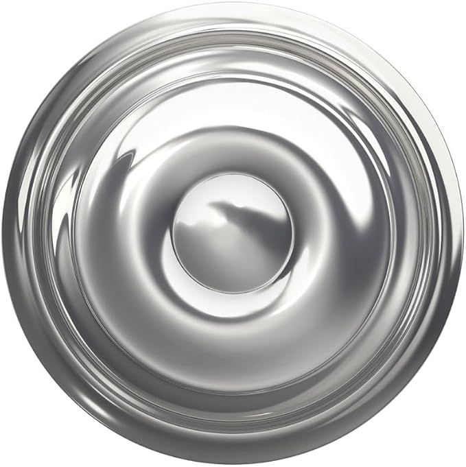 SCHLAGE F10GEO625 Georgian Hall and Closet Knob, Bright Chrome