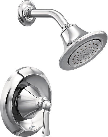 Moen Wynford Chrome Posi-Temp Eco-Performance Shower Trim Kit Valve Required, T4502EP