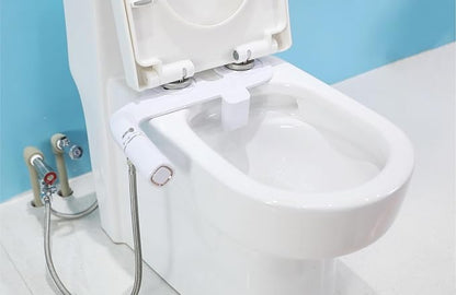 Bidet Attachment for Toilet with Self Cleaning, Adjustable Cold Water Pressure for Front and Rear Wash, Premium Bidet Toilet Seat, Elegant Design, Easy Installation - anees Bidet